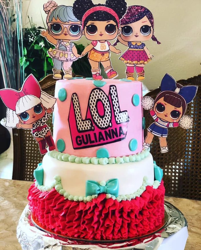 Lol Specialty Doll Cake — custom cake by Zugar Coma Zweetz
