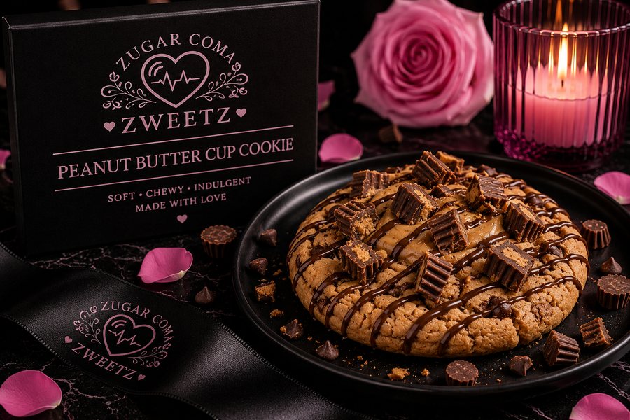 Peanut Butter Cup Cookie — Zugar Coma Zweetz